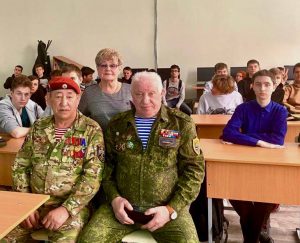 Урок мужества в Астраханском губернском техникуме